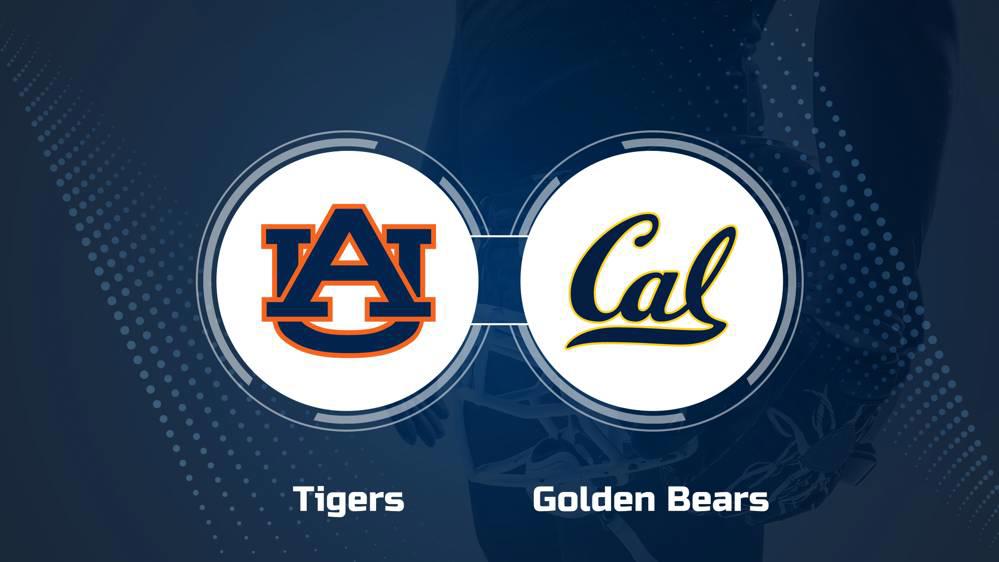 Where to Watch Auburn vs. California on TV or Streaming Live - Sept. 7