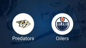 How to Pick the Predators vs. Oilers Game with Odds, Spread, Betting Line and Stats – October 31
