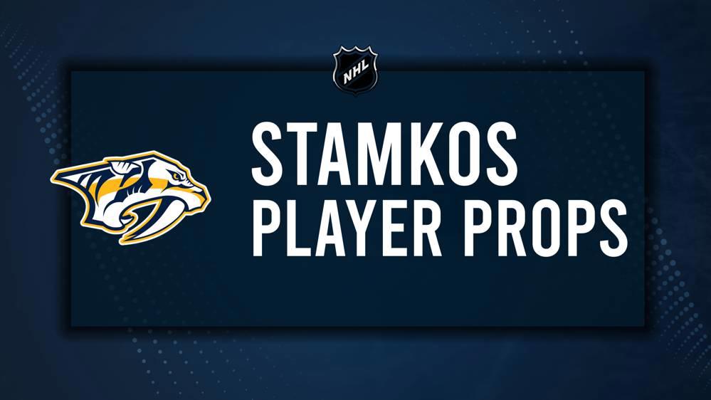 Steven Stamkos Player Prop Bets for the Predators vs. Canucks Game - November 17