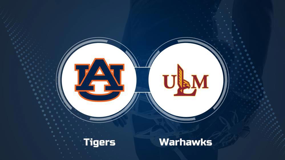Where to Watch Auburn vs. Louisiana-Monroe on TV or Streaming Live - Nov. 16