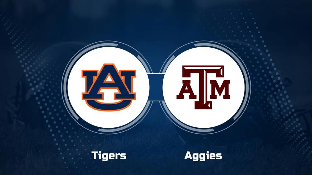 Where to Watch Auburn vs. Texas A&M on TV or Streaming Live - Nov. 23