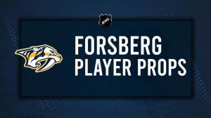 Filip Forsberg Player Prop Bets for the Predators vs. Sabres Game - January 31
