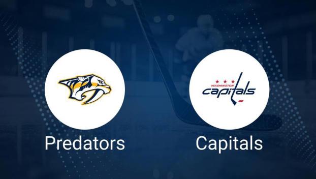 Predators vs. Capitals Injury Report Today - January 11