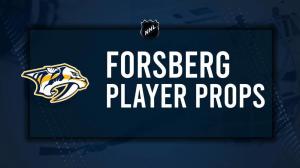Filip Forsberg Player Prop Bets for the Predators vs. Penguins Game - February 1