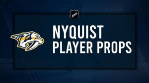 Gustav Nyquist Player Prop Bets for the Predators vs. Senators Game - February 3