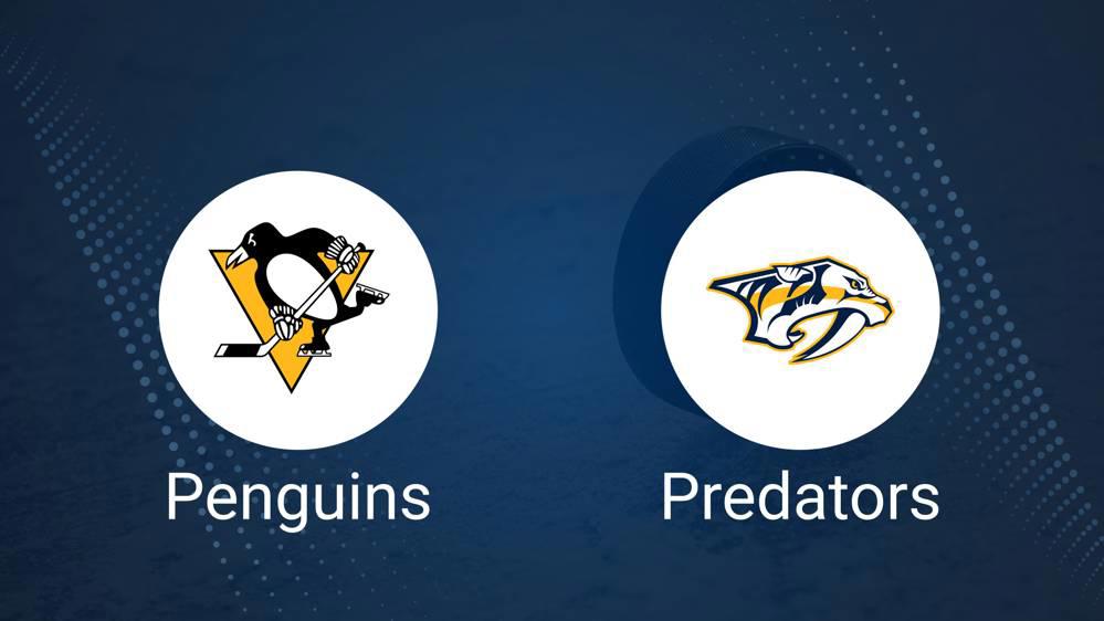 How to Pick the Predators vs. Penguins Game with Odds, Spread, Betting Line and Stats – February 1