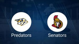 How to Pick the Predators vs. Senators Game with Odds, Spread, Betting Line and Stats – February 3