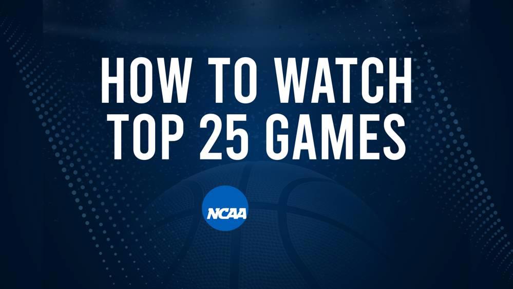 How to Watch Top 25 Women's College Basketball Games - Wednesday, February 5