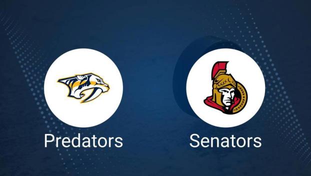 Predators vs. Senators Injury Report Today - February 3