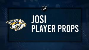 Roman Josi Player Prop Bets for the Predators vs. Panthers Game - February 25