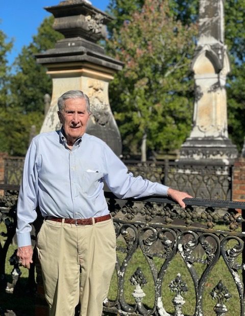 Ret. Senator George Hooks keeps history of Oak Grove Cemetery alive