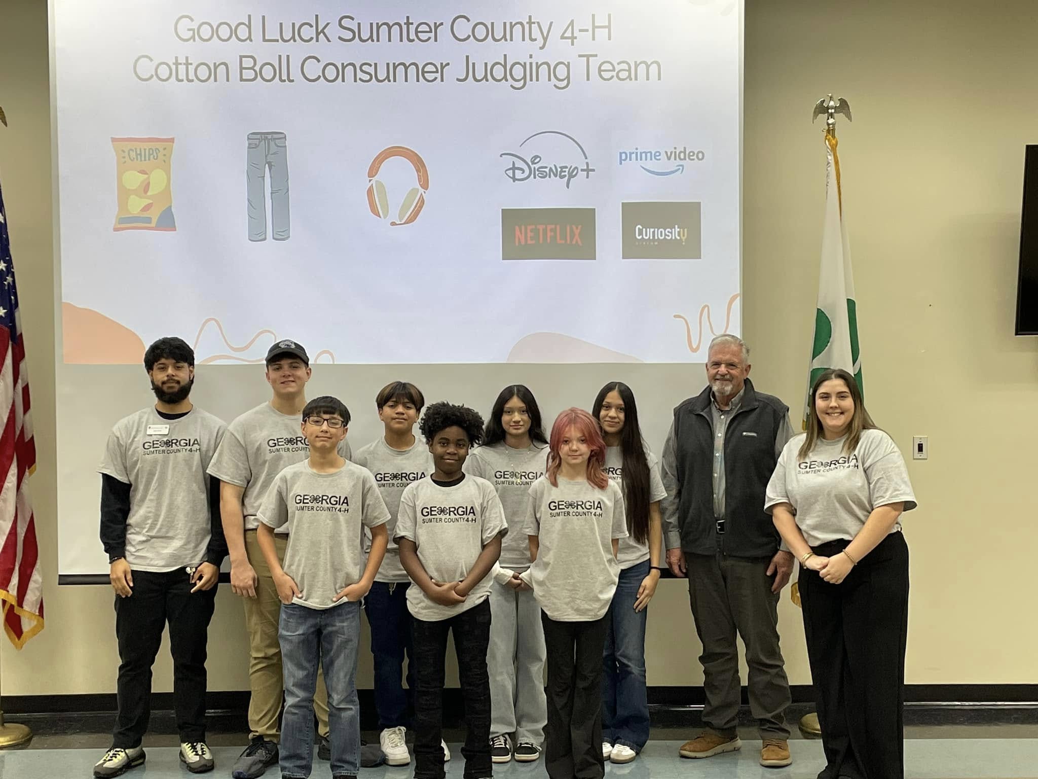 Sumter County 4-H scores big at cotton boll consumer judging competition